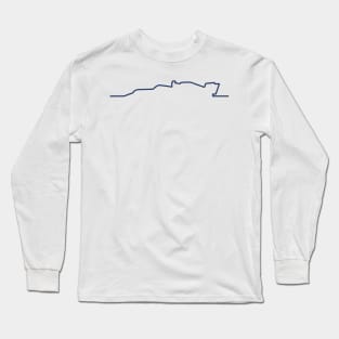 AlphaTauri F1 Car Line Art - 2021 Model Long Sleeve T-Shirt